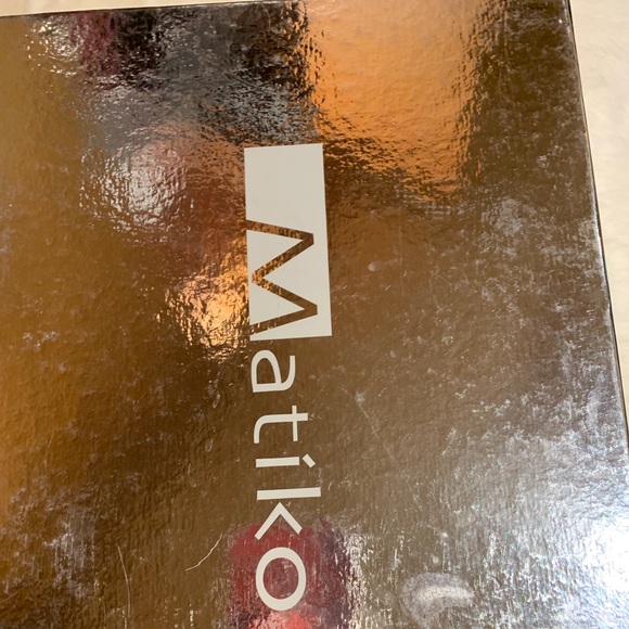 Matiko Leather Perforated Wedge lace up bo… - Picture 7 of 7